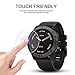 [4-Pack] Janmitta for Garmin Fenix 6X/Garmin Fenix 6X Pro/Garmin Fenix 6X Pro Solar Screen Protector, HD Protector [Anti-Scratch] [No-Bubble], Tempered Glass Film Glass for Garmin Fenix 6X Pro (Clear)