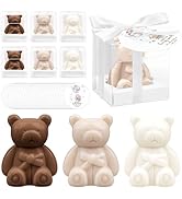36 Pack Bear Baby Shower Favors Bear Shower Soap Favors with Thank You Cards and Boxes for Baby S...