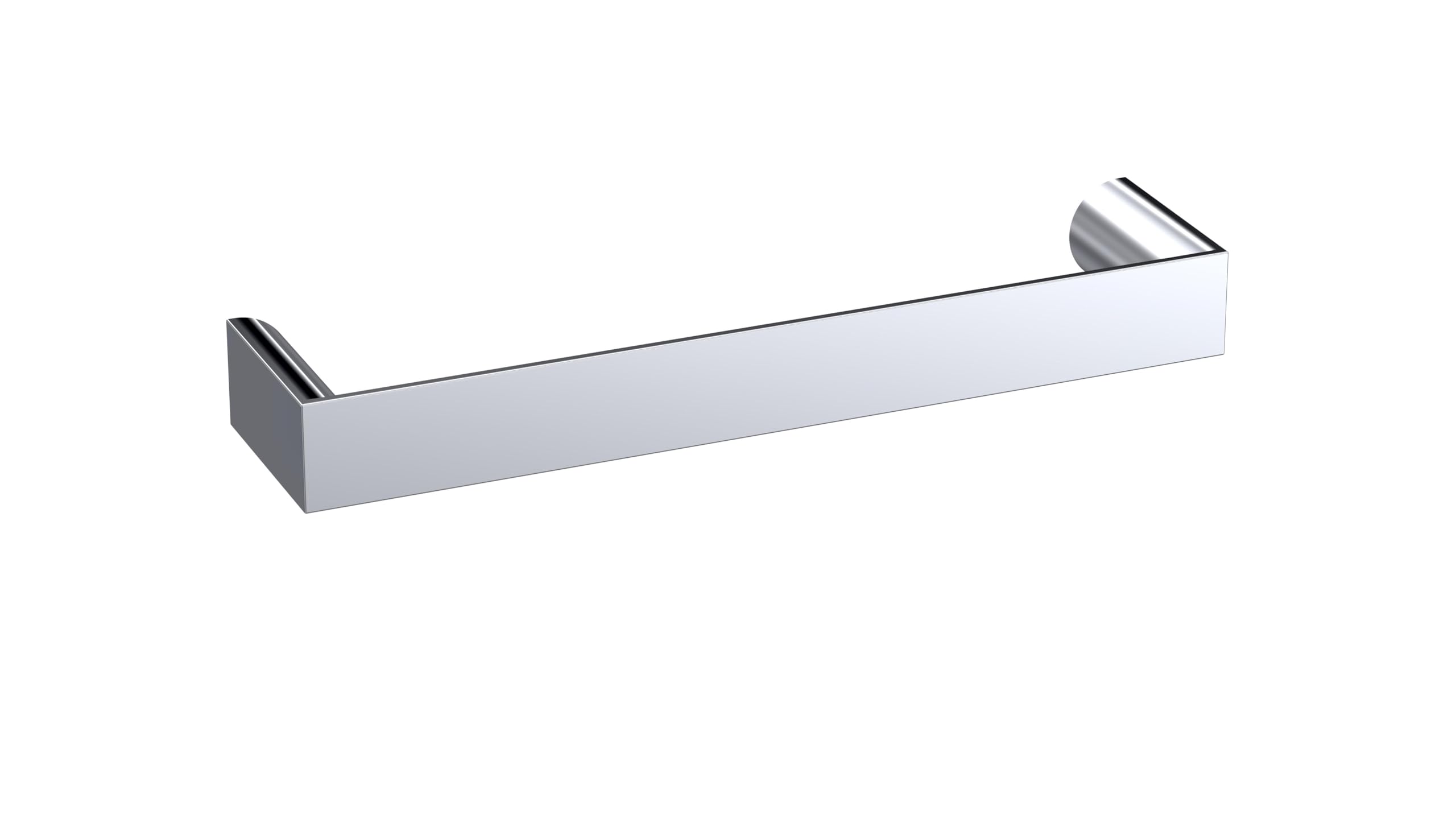 Balterley D Shape Furniture Handle 102 x 96 mm - Chrome