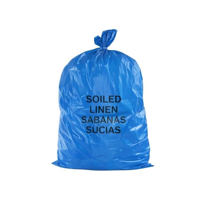 Image of Kausta Bio Hazard /Bio-Medical Waste Bag (21x24 Inch, Red-10, Blue-10, Yellow-10) Pack of 30 Bio‑Hazard /Biomedical Waste Bags Biohazard /Bio‑Medical Waste Bag leak-proof waste bags (Blue)