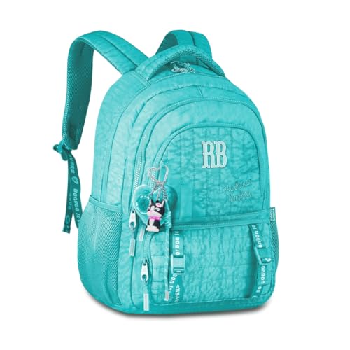 Mochila de Costas Rebecca Bonbon Sweet Dreams RB27006 Escolar Juvenil Grande (Azul)