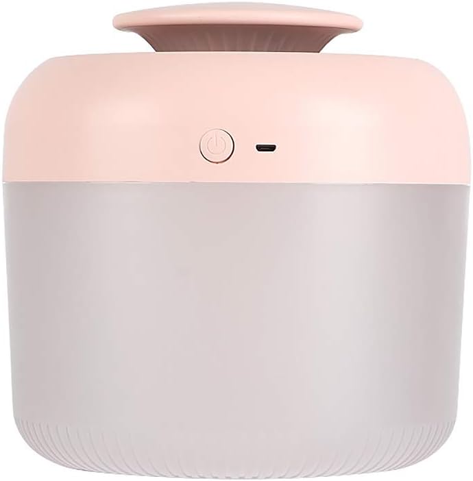 Facial Steamer Gezicht Steamer Nano Ionische Koude Mist Sproeier, Nachtlampje Sproeier Schoonheidsinstrument, Roze