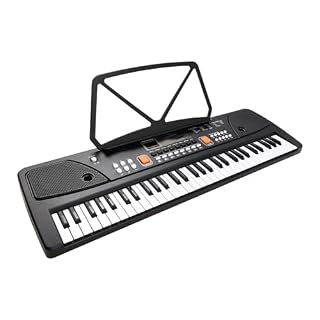Électronique clavier Piano Orgue Électronique 61 Touches, Piano Électrique, Musique Numérique Noire, Clavier Électronique Avec Microphone - Les Beatles, Paul McCartney, John Lennon, RIngo Starr, George Harrison Électronique clavier Piano Orgue Électronique 61 Touches, Piano Électrique, Musique Numérique Noire, Clavier Électronique Avec Microphone – Image 4