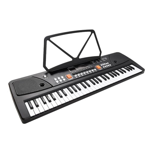 Électronique clavier Piano Orgue Électronique 61 Touches, Piano Électrique, Musique Numérique Noire, Clavier Électronique Avec Microphone - Les Beatles, Paul McCartney, John Lennon, RIngo Starr, George Harrison Électronique clavier Piano Orgue Électronique 61 Touches, Piano Électrique, Musique Numérique Noire, Clavier Électronique Avec Microphone – Image 5