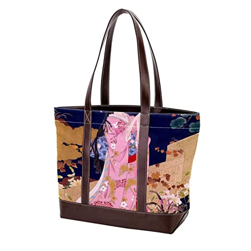 Sac cabas géométrique doré aztèque aux finitions graphiques haut de gamme