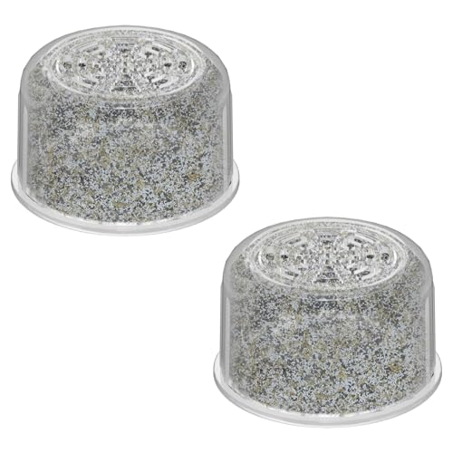 2 Pack Shower Head Filter Replacement Cartridge Compatible with All Canopy Fixed & Handheld Filtered Shower Head, Shower Filter For Hard Water