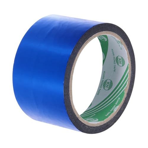 MECCANIXITY Blue Metalized Tape 1.6 Inch x 55 Yards Decor Tape for Detailing Accent Wall, Graphic Arts
