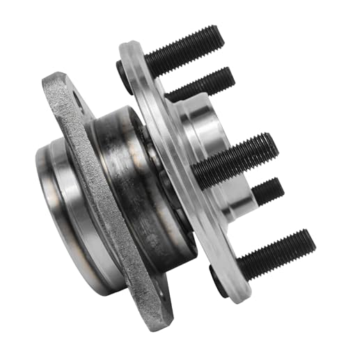 Image of Detroit Axle - 2 Front Wheel Bearing Hubs for Chevy Cavalier Skyhawk Firenza Cadillac Cimarron Pontiac J2000 Sunbird, Wheel Bearing and Hubs Assembly Replacement Pair Hubs