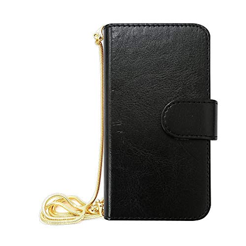 sslink OPPO A5 5G A502OP CPH2751 OPG06 �Ή� �蒠�^ �X�}�z �P�[�X �X�l�[�N �S�[���h �`�F�[�� �X�g���b�v �t�� �J�o�[ �X�g���b�v�z�[�� ���킢�� (�J�o�[�F�u���b�N) �_�C�A���[�^�C�v ���J�� �J�[�h���[ �X�}