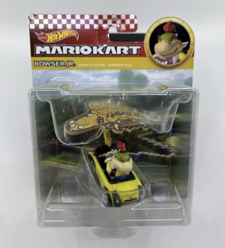 Hot Wheels Mariokart Bowser Jr. Sports Coupe miniatura 3