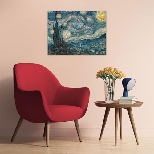 Puzzle 1500 pièces : Art collection Van Gogh La étoilée Ravensburger France - vue 8