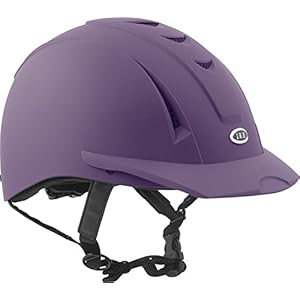 IRH Horseback Riding Safety Ergonomic Washable Rear Side Ventilation Equestrian Equi-Pro Helmet