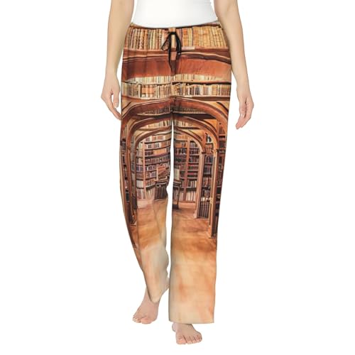 Pantalon de pyjama bibliothèque idéal pour vos soirées lecture cocooning