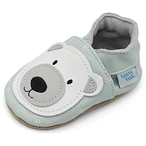 Dotty Fish Pip The Polar Bear Baby Shoes Cover