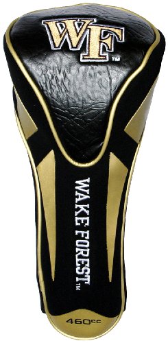 Team Golf NCAA Wake Forest Demon Deacons Single Apex Driver Head Cover Golf Club Single Apex Driver Headcover, Fits All Oversized Clubs, Truly Sleek Design