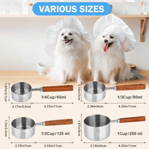 4 Pcs Dog Food Scoop Measuring-Cup by Navona - Image 2