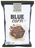 Food Should Taste Good, Gluten Free Blue Corn Tortilla Chips, 5.5 oz