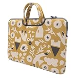 [FUNCTIONAL] PC収納バッグ 16インチPC 持ち手付き 軽量 ネオプレン製 PCバッグ パソコン収納ケース 保護ケース バッグインバッグ ハンドバッグ switchケース 保護 ポケット 収納 多い 当店オリジナル (Bl/MASTARD)