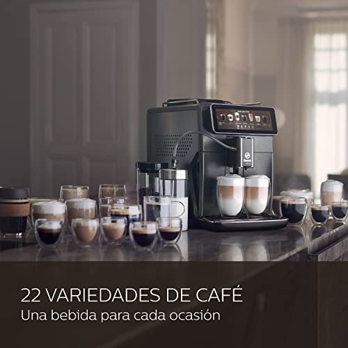 Saeco Xelsis Suprema Cafetera Superautomática - Wi-Fi Integrado, 22 Variedades de Café, Pantalla Táctil Intuitiva 7.8", 8 Perfiles de Usuario, Molinillo de Cerámica (SM8889/00) - imagen 4