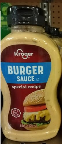 Pack of 1 Burger Special Sauce 11 fl oz.