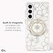 Case-Mate Samsung Galaxy S26 Plus Case [Magnetic and Wireless Charging] - Sparkly Floral Phone Cover w/12ft Drop Protection - Premium Magnetic Phone Case for Samsung Galaxy S26 Plus 6.7