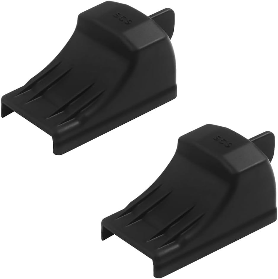 Scope Cover for HoloSun SCS MOS & SCS MP2 & SCS VP9 Red Dot Protective Case Perfect for HS SCS MOS & SCS MP2 & SCS VP9, Prevent Scratches and Dust, 2 Pack Black