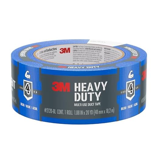 3M 3920-BL Duct Tape, 20 Yards, Blue