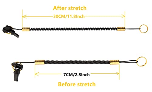 Cordones elásticos para lápiz táctil con conector de 3.5mm negro x10 5