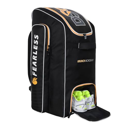 Image of DSC Krunch Academy Duffle Cricket Kit Bag - Large Capacity Sports Equipment Travel Bag for Players