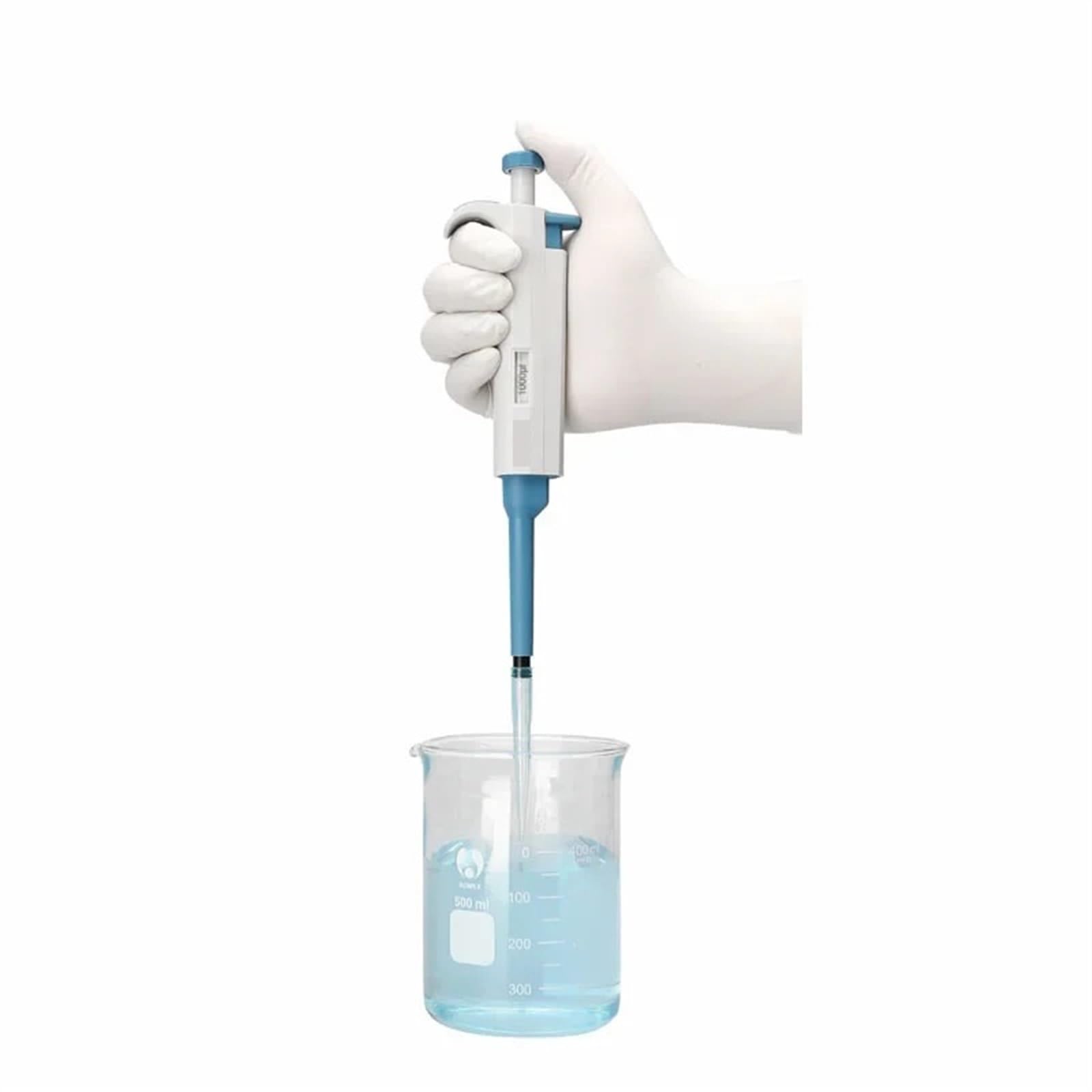 équipement de Laboratoire Pipette de Laboratoire Micropipette économique Pipette mécanique à Volume réglable monocanal 0.1 à 10000ul (Size : 100-1000 UL)