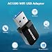 Imagen de NEWFAST 1300Mbps Adaptador WiFi USB para PC, 5GHz