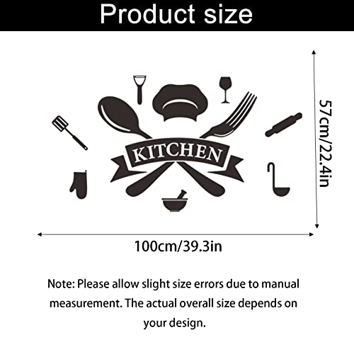 Adesivo da parete con citazioni da cucina