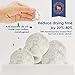 Wool Dryer Balls Handmade 3 Pack XL,Organic Laundry Dryer Balls,100% New Zealand Wool Natural Fabric Softener,Reusable 1000 Loads,Wrinkles Free, Shorten Drying Time,Baby Safe (3 Pack,Gray)