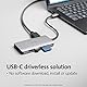 Kensington UH1400P USB-C 8-in-1 treiberloser Hub, mobiler Universal-Adapter, 8 Ports, bis zu 85W Ladeleistung, Ultra HD (Single 4K @ 60Hz) Hohe Bildauflösung, Plug & Play, mit Kabel, K33820WW