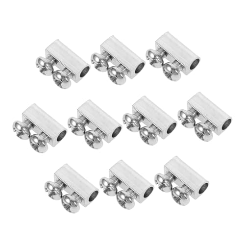 SEWOART 10 pièces Clips de Câble pour Câble Métallique Système de Fixation Ajustable pour Suspensions et Éclairage et Durable