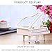 NSDRBX Piano Music Box, Perfect Curve Proportion Commemorative Collection, for Lovers, Friends, Wedding Gifts