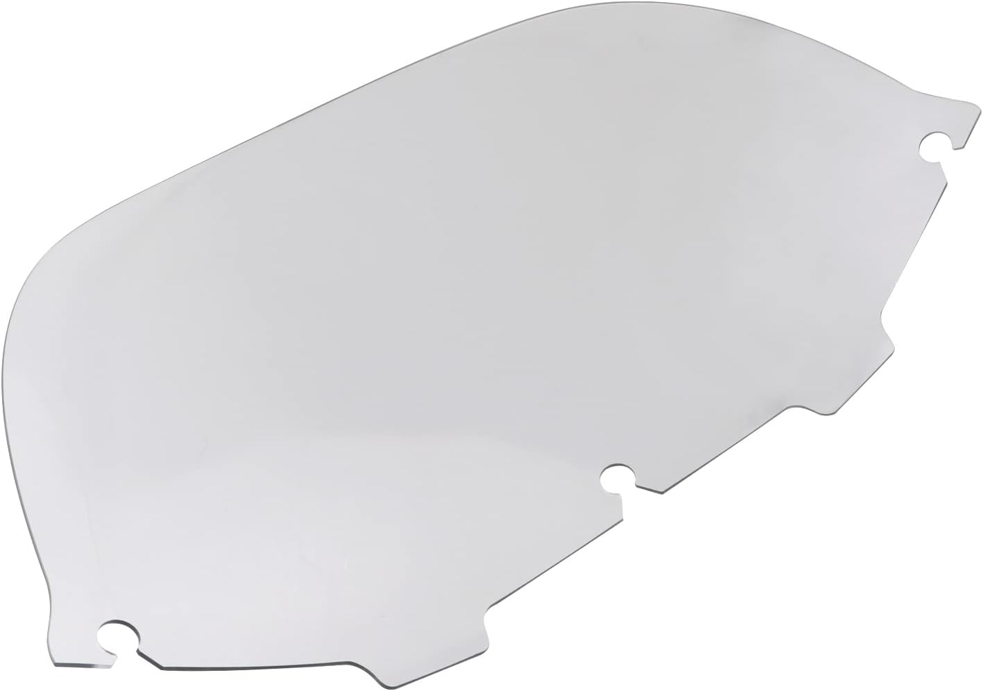 Clear 13" Wave Windscreen Windshield for Harley Electra Glide Street Glide Ultra Classic and Trike 1996-2013