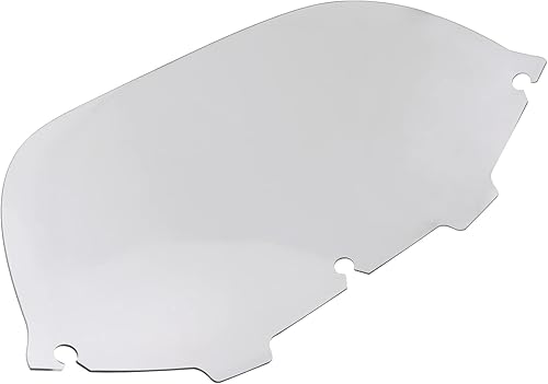 Miniatura 5 de Parabrisas ondulado transparente de 13 pulgadas para Harley Electra Glide Street Glide Ultra Classic y Trike 1996-2013