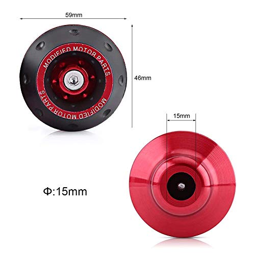 Anauto Fork Frame Sliders Cnc Aluminum Front Fork Frame Sliders Wheel Crash Protector Motorbike Falling Protection Universal For Motorcycles Motorbikes Moped Scooters(Gold) #TOP3