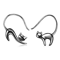 Black Cat Earrings