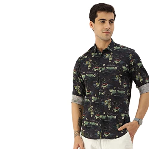 Image of Diverse Men's Slim Shirt (DCMCF155SC23L40-4757 Dark Purple 2XL)