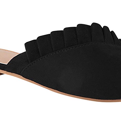Image of Shoetopia Womens Bantu-Frill 2a Mule