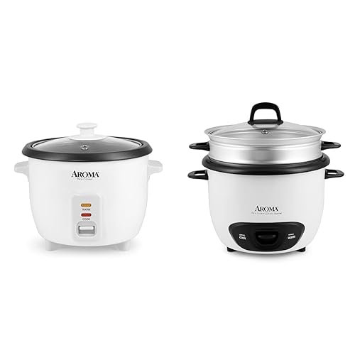 Housewares Aroma 6-cup (cooked) 1.5 Qt. One Touch Rice Cooker,