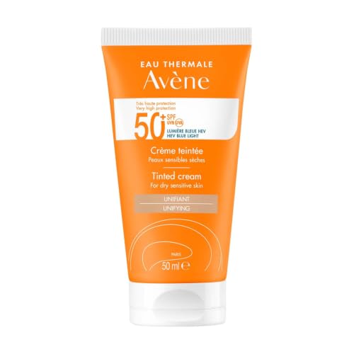 Avene Solar Crema con Color Spf-, Naranja, 50 Mililitros