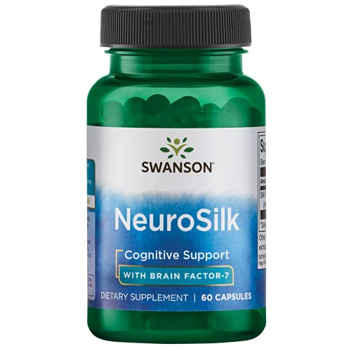 Swanson Neurosilk with Brain Factor-7 200 Milligrams 60 Capsules