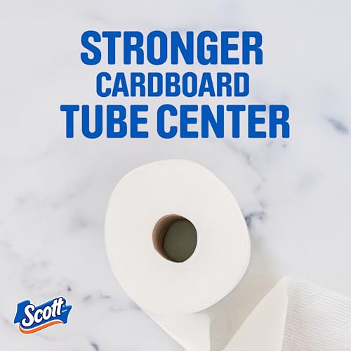 Image of Scott ComfortPlus Toilet Paper, Durable Shipping Pack, 12 Triple Rolls, 231 Sheets per Roll, 1-Ply Toilet Tissue