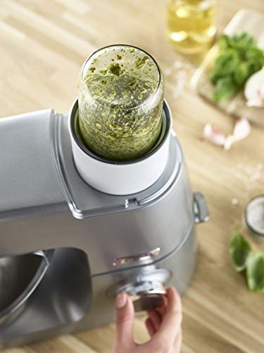 Kenwood Titanium Chef Patissier XL KWL90.034SI – Küchenmaschine mit integrierter Waage, 1400 Watt, silber & Kräuter- und… – Bild 8