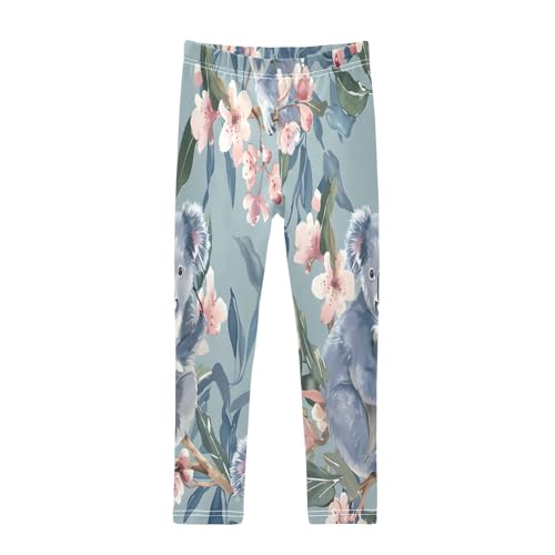 Toddler Girls Leggings Printed Yoga Pants Leggings Little Koala for Kids