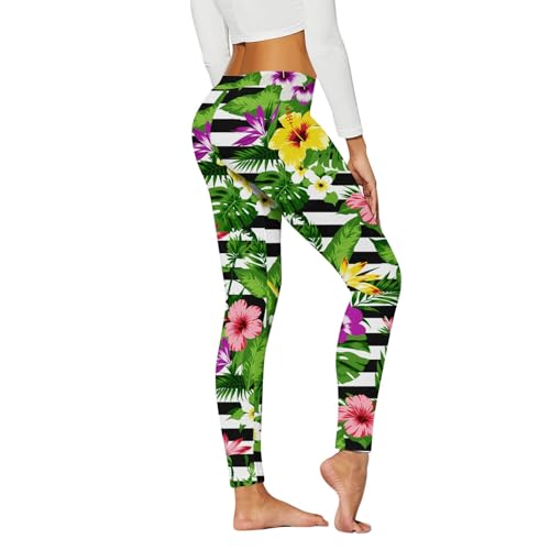 Pantalon yoga femme taille haute anti-glissement avec poches pratiques