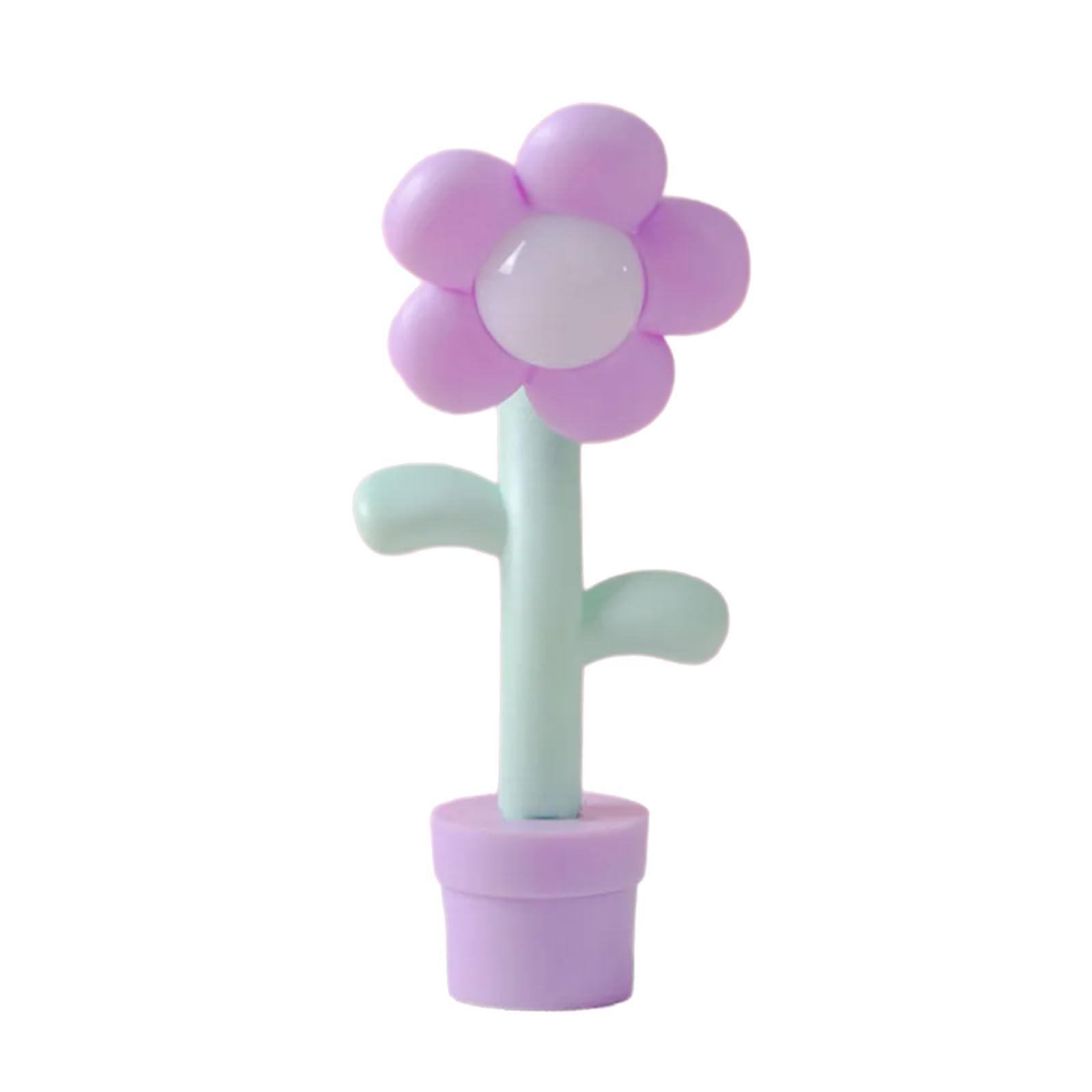 Hsioluted Girls Purple Bedside Light Suitable For Parties And Travel Cartoon Night Lamp